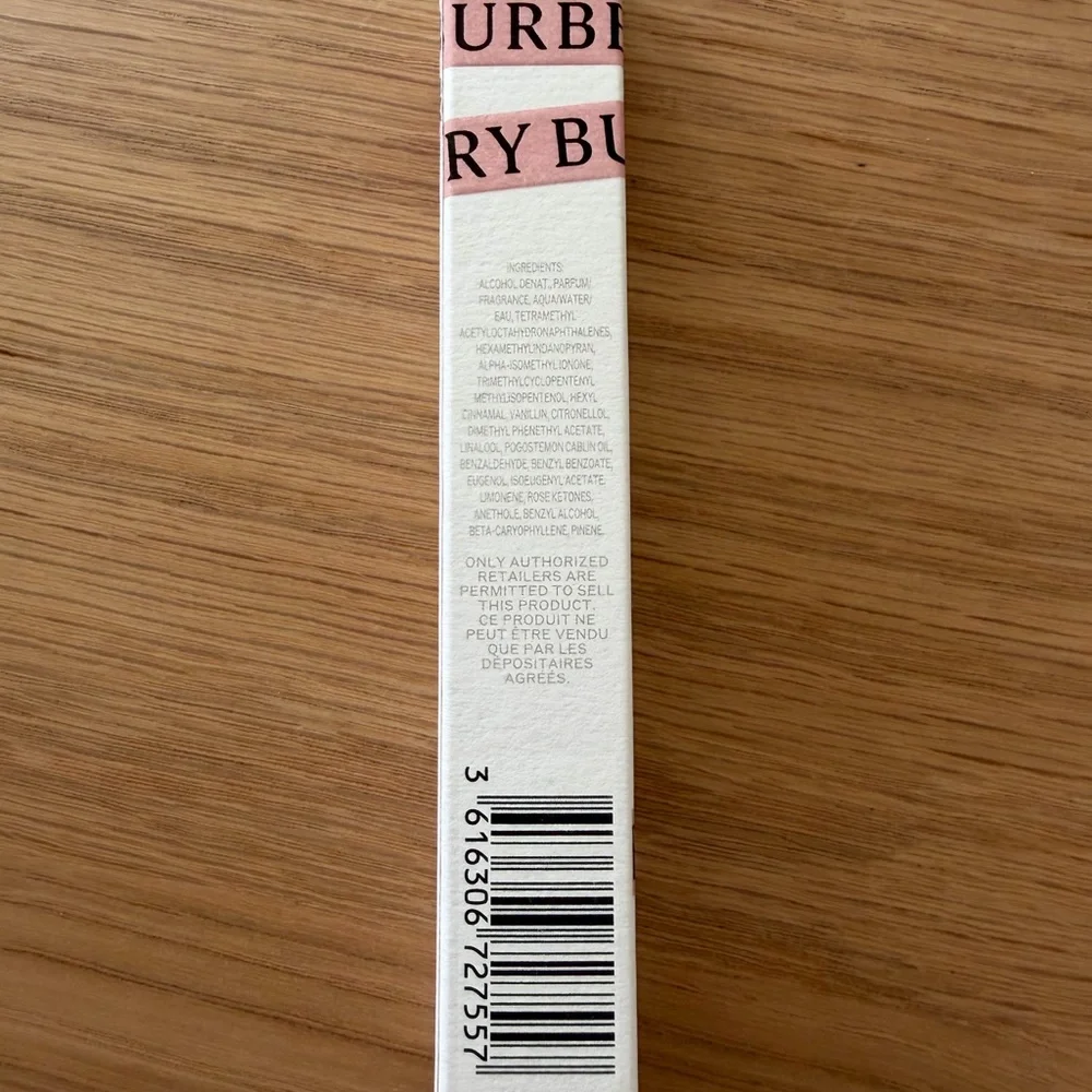 Burberry Her Elixir Travel Spray - Pale Pink & Gold Accents